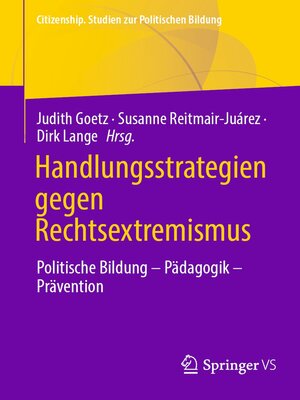 cover image of Handlungsstrategien gegen Rechtsextremismus